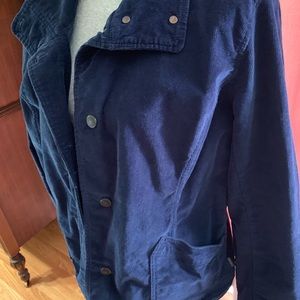 Eddie Bauer Blue corduroy jacket -Womens XL